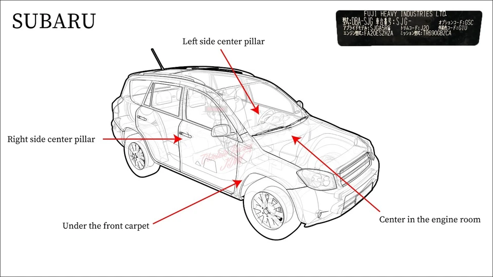 Subaru OEM Engine Coolant Thermostat 21200AA072 for Impreza Legacy - Image 2 of 4