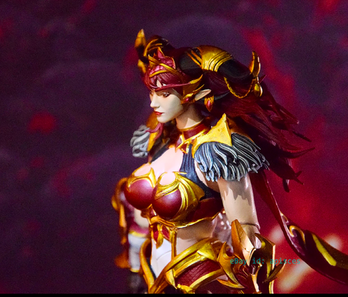 Figura de acción pintada personalizada 1/12 Alexstrasza World of Warcraft modelo limitado - Imagen 5 de 6