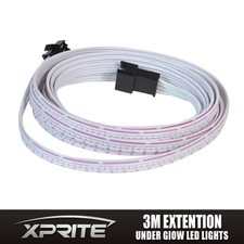 10ft Extension Wire Cord Cable For Underbody Neon Lights Kit Led Under Car Glow 10ft Extension Wire Cord Cable For Underbody Neon Lights Kit Led Under Car Glow