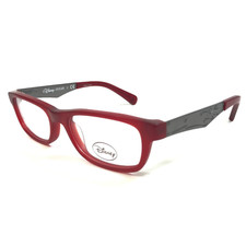Disney Kids Eyeglasses Frames 3E 2008 1570 Grey Red Square Full Rim 44-15-125