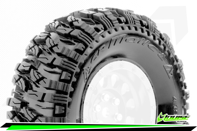 Team Louise LOUT3346VI Louise RC - CR-Mallet - Class 1 - 1-10 Crawler Tires - Su