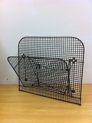 Antique Georgian Victorian Br Hob Grate Fire Guard Spark Screen Victorian Br Hob Grate Fire Guard