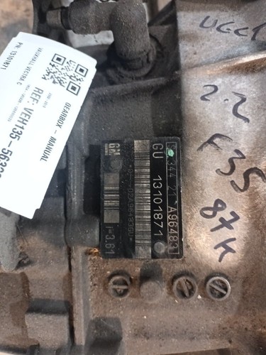 Vauxhall Vectra C 2002-2010 GEARBOX - MANUAL 13101871 F35 - Picture 5 of 5