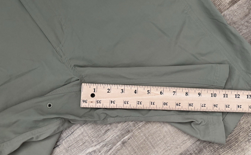 REI Coop Screenline Shorts Leg Pocket Vented Crotch Stretch Panels Green (38x11) - Picture 9 of 13