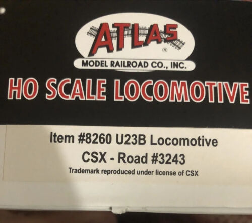 Atlas 8260 U23B CSX Locomotive • - Picture 2 of 2