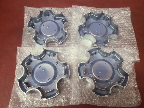 2007-2017 FOR Toyota Tundra Sequoia Center Cap Hubcap Silver 42603-0C070 SET 4 - Picture 6 of 7