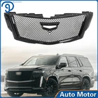 Front Bumper Grille Honeycomb Black For Cadillac Escalade 2015 2016-2020
