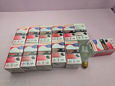 12x Sylvania Halogen Capsylite 100w 120v bulb New old stock Heavy Bulbs