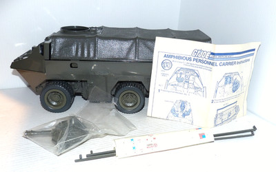 Vintage GI Joe Mail Away Amphibious Personnel Carrier Unused APC Estate Find !