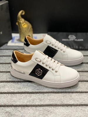 PHILIP PLEIN STRASS SILVER SNEAKER SCHUHE PHILIPP STRASS SILBER DISCO-