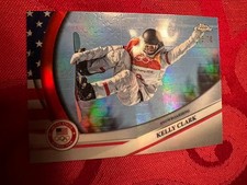 Kelly Clark Flag Red #/78 Snowboarding 2026 Topps Chrome Winter US Olympics #118
