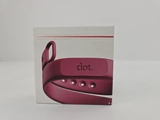 New dot.Band Red NFC Digital Business Card Wristband iOS Android NIB 2023