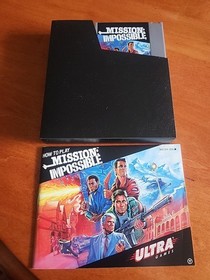Mission Impossible Nintendo NES Video Game 1990 IOB W/Manual Tested Works