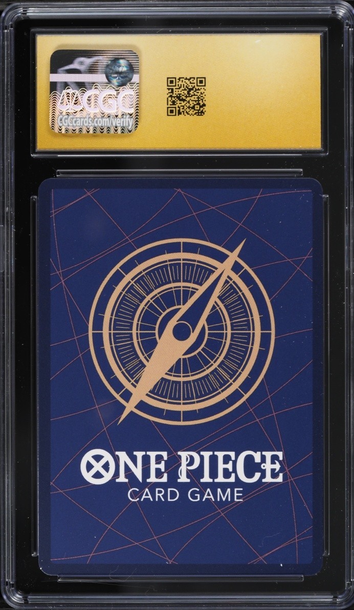 Monkey D Luffy OP16-015 SR CGC 10 Pristine ENGLISH One Piece The Time of Battle view 2
