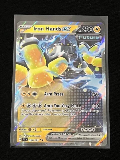 Iron Hands ex #31 Pokemon Prismatic Evolutions