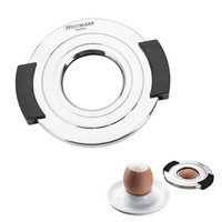 EierköPfer Edelstahl Kunststoff Westmark Silber Schwarz Modell-Nr