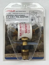 Paulin Propane Tank Union Universal Replacement W/O-Ring Seal & Hand Wheel #4123