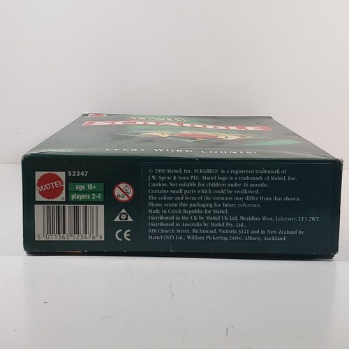 TRAVEL SCRABBLE WITH UNIQUE CLIP-IN TILES IN COMPACT CASE. SEALED TILES 2000 - Picture 5 of 6