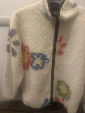 Carne Bollente Men’s Large Wool Fleece Full Jacket – New with Tags