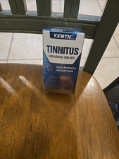 120 Capsules Tinnitus Relief for Ringing Ears, Natural Hearing Health Formula