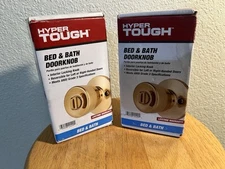 Bed And Bath Door Knob New By Hyper Tough (2)