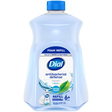 Dial Antibacterial Aloe Foaming Hand Soap Refill, Spring Water, 52 fl oz 0.33 per fl oz