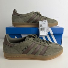 adidas Originals Gazelle Olive Strata Mens/Unisex Trainers UK 7 US 7.5 EU 40 2/3