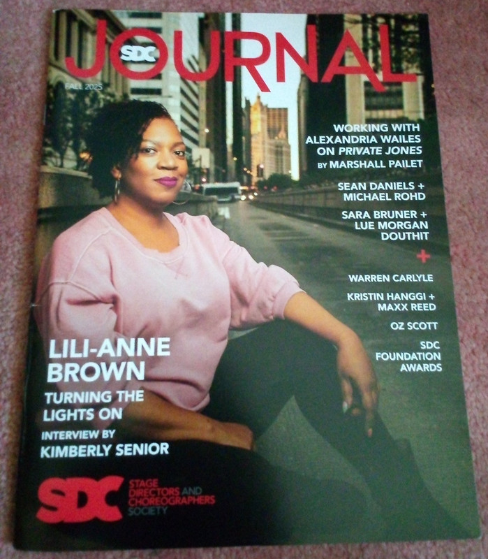 Stage Directors And Choreographers Society Journal - Fall 2025 - Lili-Anne Brown