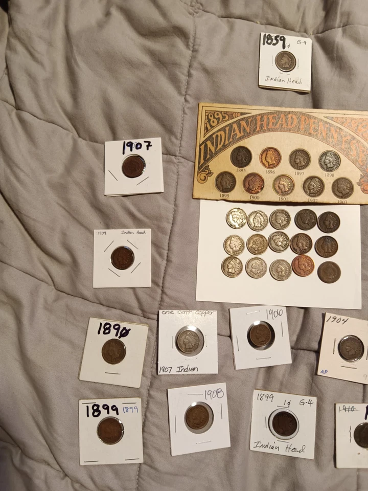 No Junk Coins 1¢ Indian Heads - Image 4 of 4