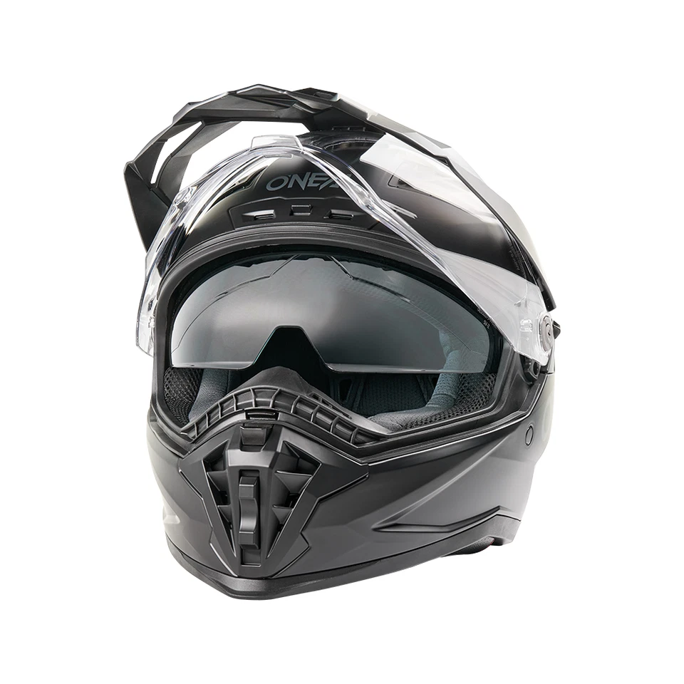 CASCO ENDURO TOURING O'NEAL D-SRS CON VISERA PARASOL NEGRO MATE ECE 22.06 - Imagen 4 de 4
