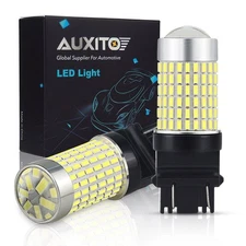 AUXITO 2800LM 2x 3157 3156 HID White Back Up Reverse Tail LED Light Bulb 144SMD