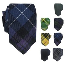 Scottish Tartan Tie &ndash; Traditional Plaid, 57" Length, 3" Width Pride of Scotland