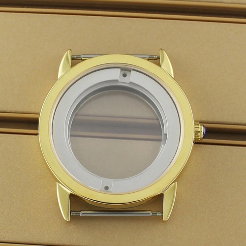 42mm 316L Stainless Steel Polished Watch Case For Eta 2824 PT5000 Movement 10ATM - Picture 9 of 12