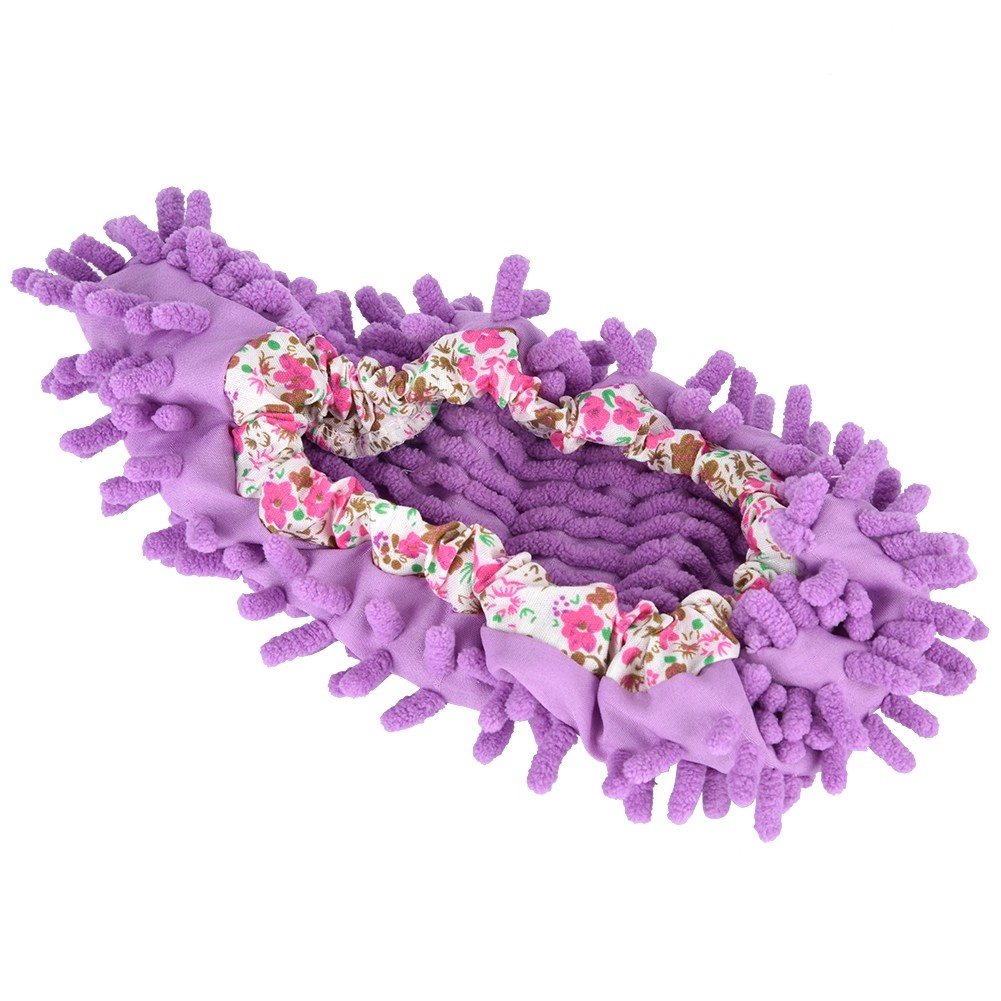 1 Piece Reusable Detachable Washable Household Floor Cleaning Slipper Mop Shoes
