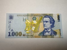 Romania 1000 Lei 1998 Great Condition Circulated Banknote Paper Money Pick #106