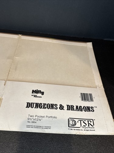 1981 TSR - St Regis - Advanced Dungeons & Dragons - Playing Aids Portfolio - Picture 11 of 15