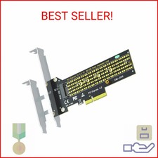 GLOTRENDS PA22110 M.2 NVMe to PCIe 4.0 X4 Adapter for 22110 M.2 NVMe SSD