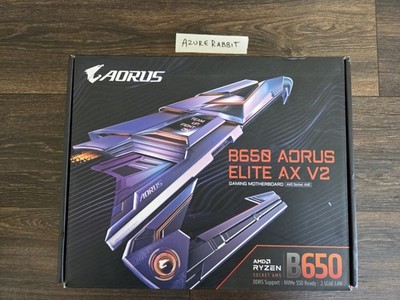 GIGABYTE B650 AORUS Elite AX V2 AM5 ATX Motherboard - DDR5 PCIe 5.0 WiFi 6E - OB