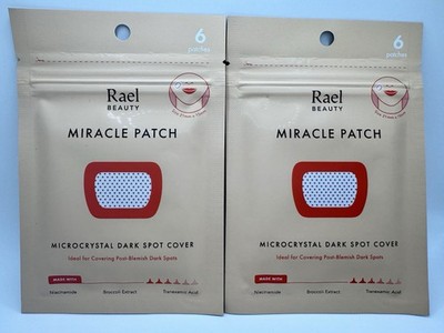 Lot of 2 Rael Miracle Patch Microcrystal Dark Spot Cover  | 6ct Each 12 Total