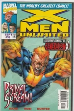X-Men Unlimited #16 Marvel Comics 1997 Direct Edition VF/NM Sleeve & Board