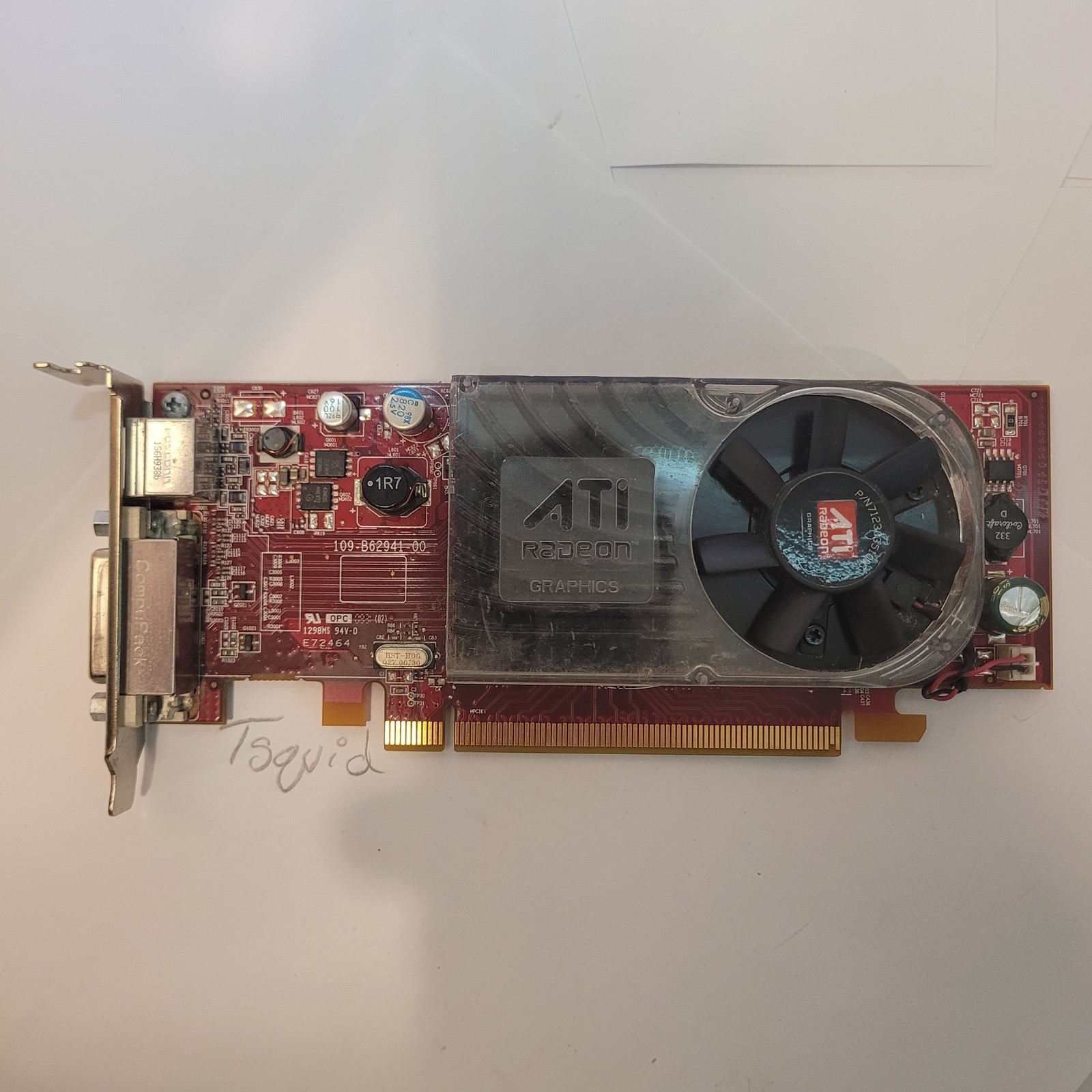 ATI Radeon HD 3450 256MB PCI-E x16 Graphics Card DMS-59 S-Video 102-B62902(B)