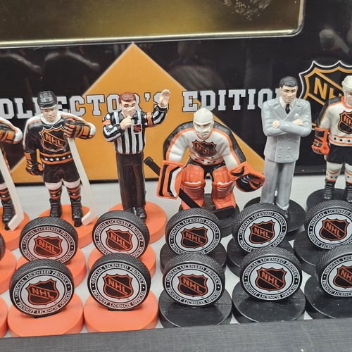 Set Scacchi NHL Collector's Edition Arancione, Bianco e Nero 100% Completo - Foto 6 di 17
