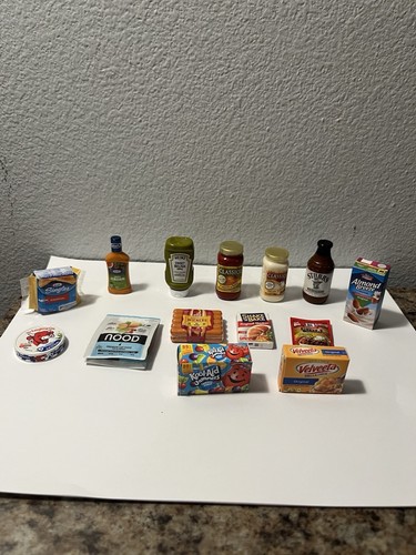 Lot Of (14) Zuru Mini Brands Grocery Items