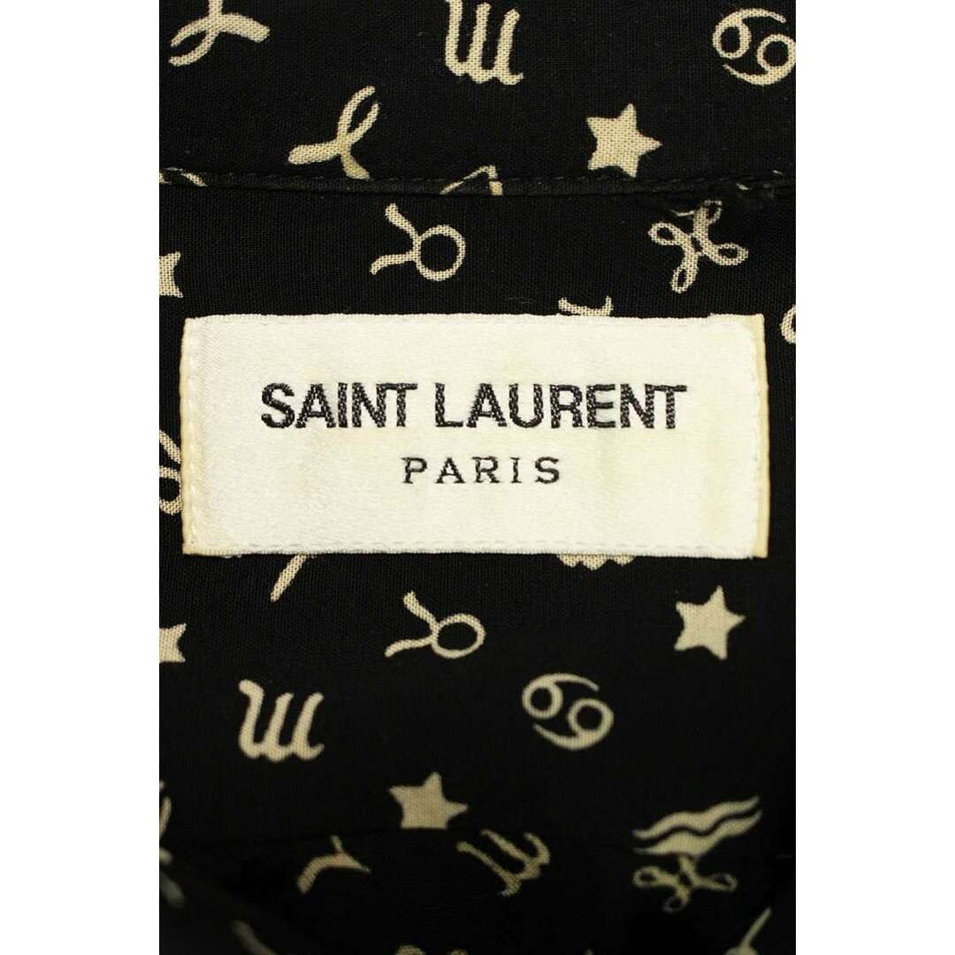 Camicia Saint Laurent Paris 564172 Y758U modello completo rayon manica lunga uomo usata