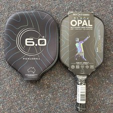 Brand New Six Zero Black Opal Pickleball Paddle And Cover