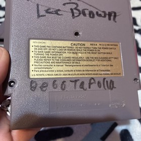 LOTE de 2 estrellas de b&eacute;isbol NES 1 y 2 ambas probadas y funcionan muy bien