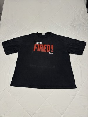 Vintage 2005 You re Fired! T-Shirt Size 3XL The Apprentice Donald Trump TV Show