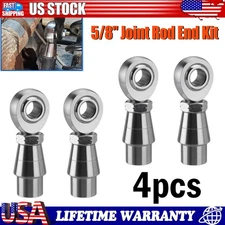 5/8'' Heim Joints Rod End Suspension Kit, 750'' Chromoly Left &Right Hand Thread