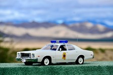 1/18 Greenlight Artisan Smokey and the Bandit 1977 Plymouth Fury Police
