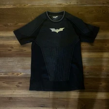 YOUNGLA Batman Compression Shirt  Black -  Men's Size Large